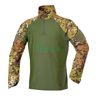 Combat Shirt in Lycra - (D5-1603 VI) ( - XL) - Defcon 5