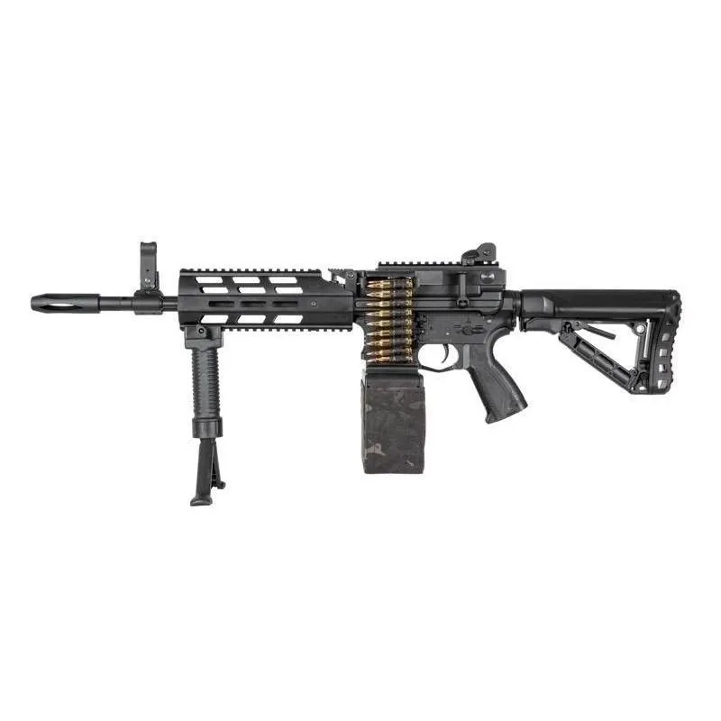 G&G Armament LMG Stealth Color · Negro