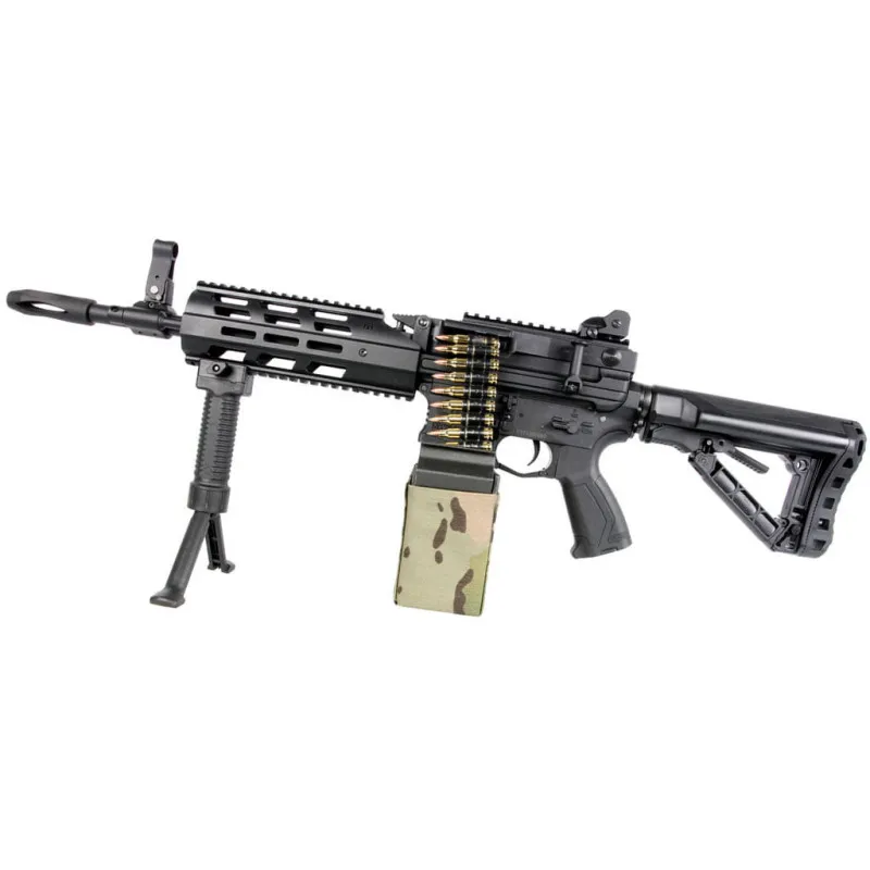G&G Armament CM16 LMG · Negro