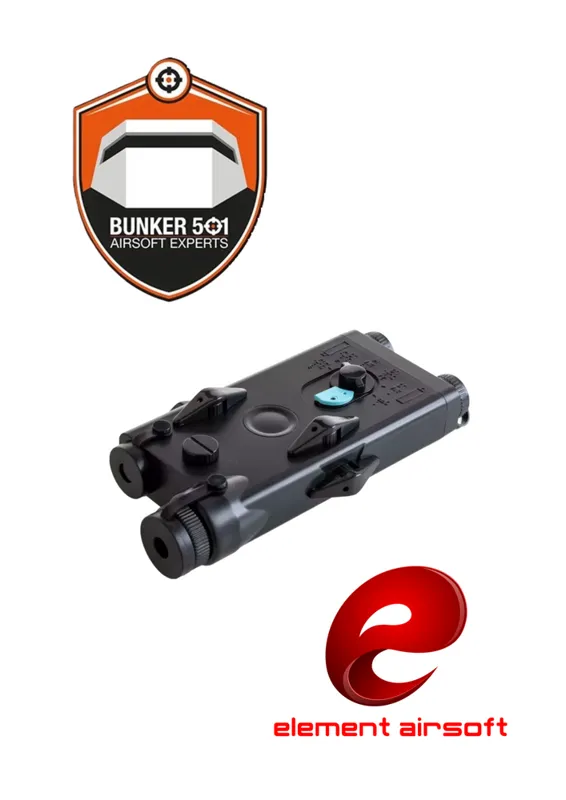 Element Battery Casing - AN/PEQ-2 · Negro