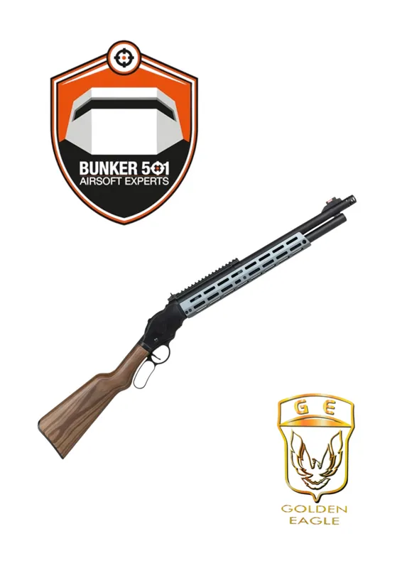 Golden Eagle Lever Action Shotgun AT8703 · Gris