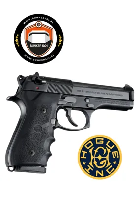 Grip 92000 Beretta 92F Wrap. Rubber - Hogue