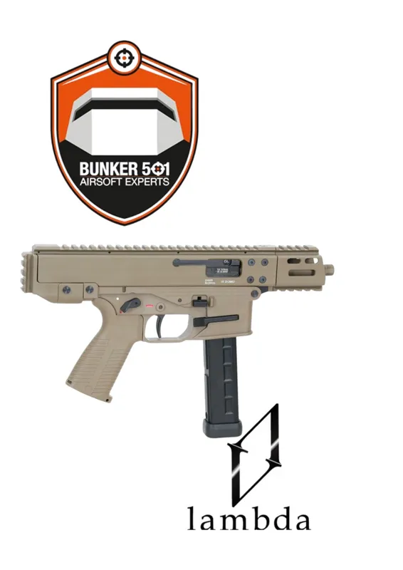 Lambda Defence x B&T GHM9 Gen.2 · Tan / FDE