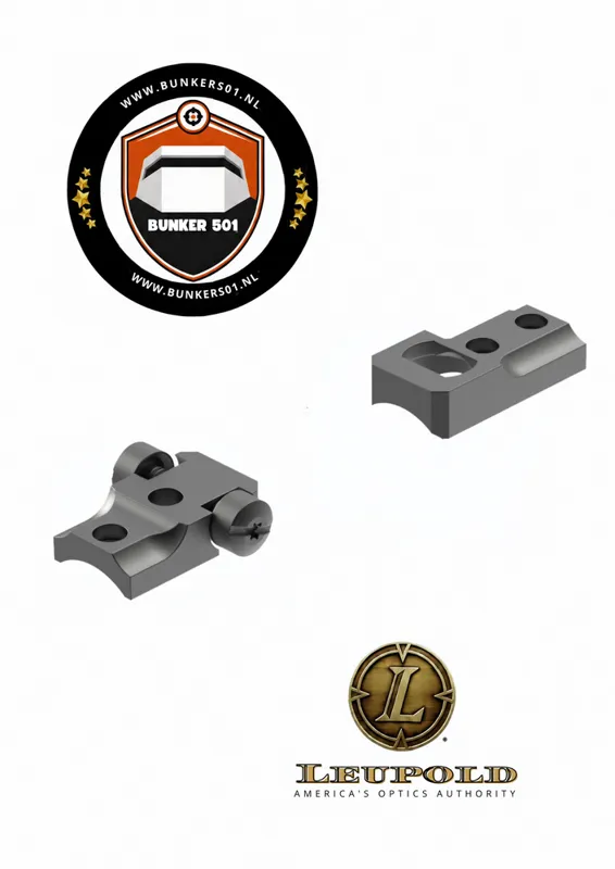 Leupold 170489 STD 2PCS Base Ruger American RF