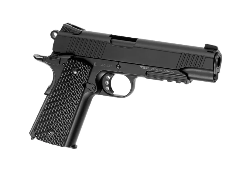 airsoftzone M1911 Tactical Full Metal CO2 · Negro