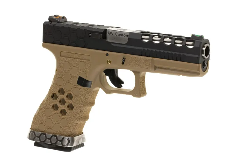 airsoftzone VX0111 Hex-Cut Metal Version · Negro