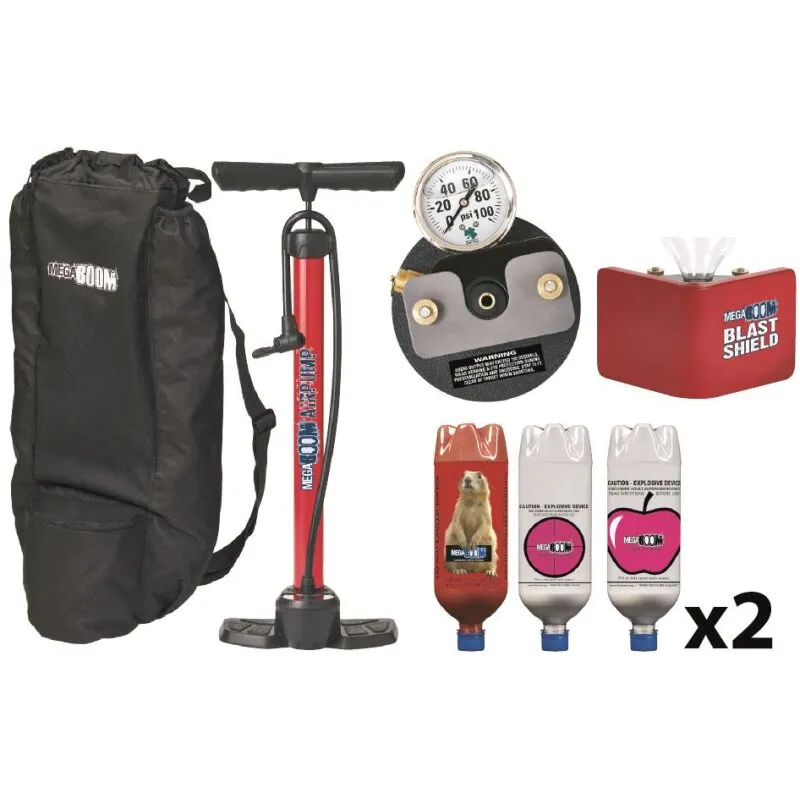 Knallflaschenziel Megaboom Universal Set