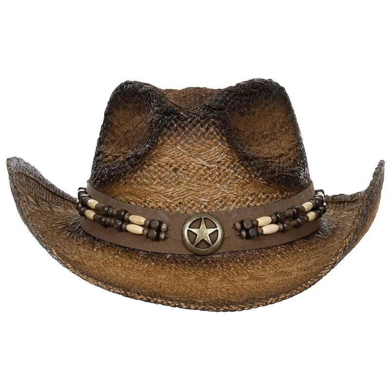 Strohhut Tennessee Braun · Negro