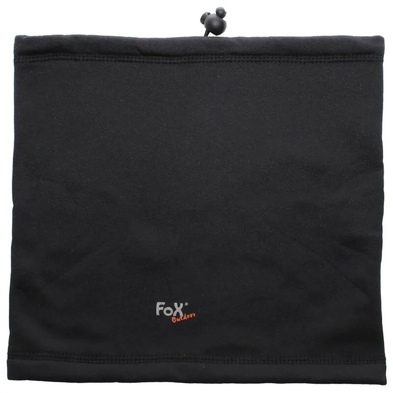Multifunktionstuch Rundschal Softshell · Negro