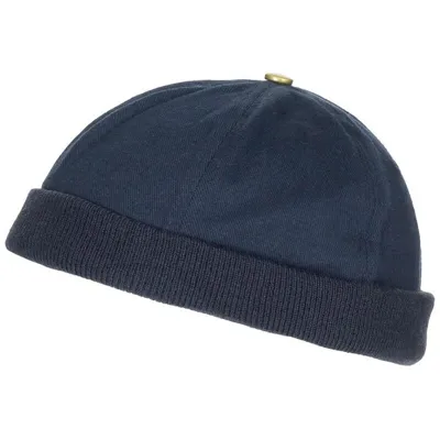 Cap Ohne Schild Blau Klettverschluss