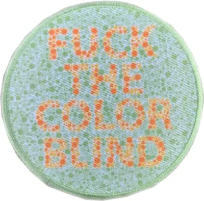"Fuck the Color Blind" Morale Patch - Violent Little Machine