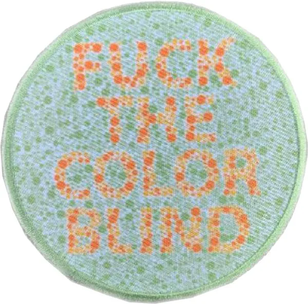Violent Little Machine "Fuck the Color Blind" Morale Patch