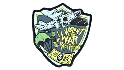 "Violent Little War Profiteers" Morale PATCH - Violent Little Machine