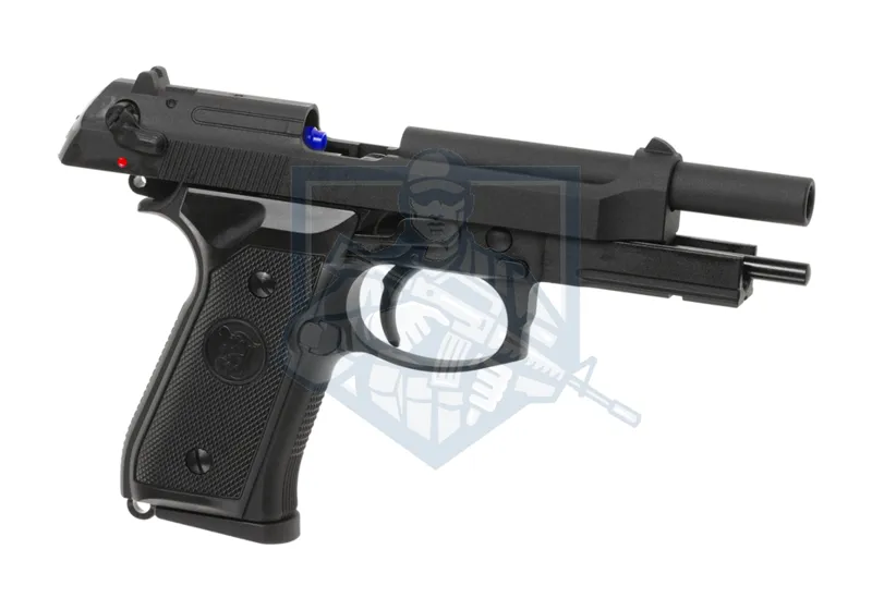 KJ Works M9 A1 Full Metal · Negro
