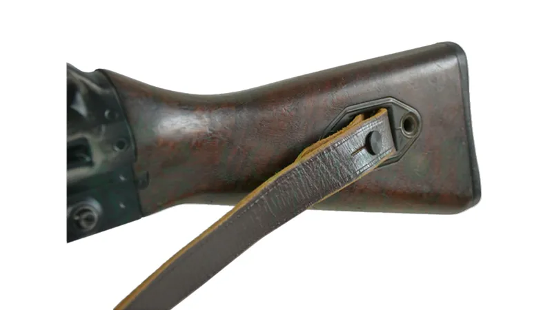 LCT Airsoft LC-3 Leder Sling Mit Haken