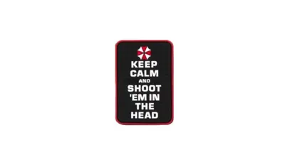 Keep Calm and Shoot Rubber Patch - JTG