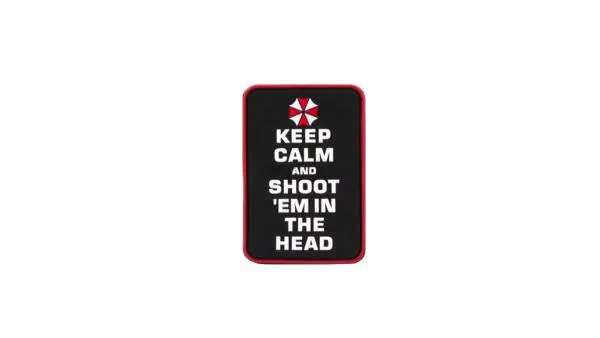 JTG Keep Calm and Shoot Rubber Patch