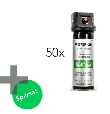 Sparset 50 x Pfefferspray Gel- Kaufen! - Demmer