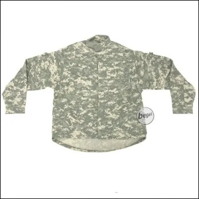 Basic Combat Jacke, 4 Taschen, Kurzer Kragen, Bequemer Schnitt, (65% Baumwolle / 35% Polyester) UCP Ripstop - BE-X