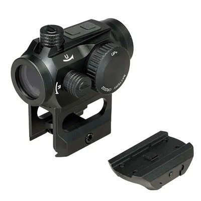 BD04 Red-Dot Sight Inkl. 20 - 22 mm Halterung / Scope Riser - JS Tactical