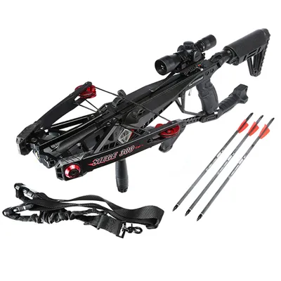 Compound Armbrust Siege 150 Lbs / 300 FPS Mit Cobra System Komplettset - EK Archery