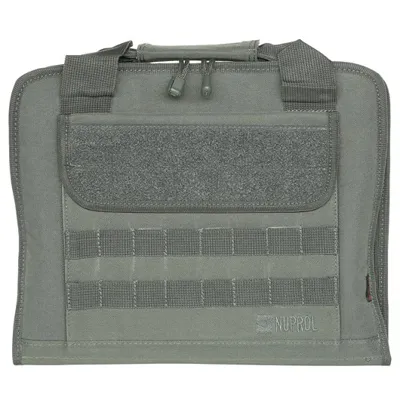 PMC Deluxe Single Pistol Case / Tasche 36 x 28,5 x 4 cm Grau - Nuprol
