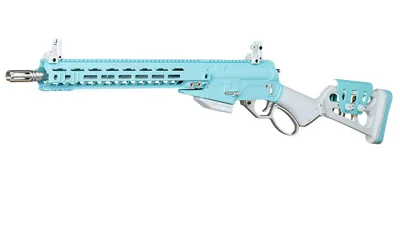 LevAR 15 Zoll Rifle Gas Lever Action Vollmetall BB Macaron Edition - G&G Armament
