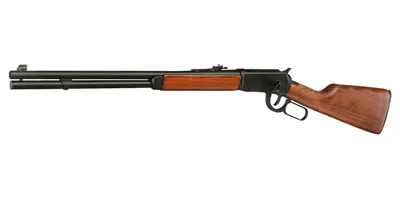 M1894 Western Rifle Mit Hülsenauswurf Vollmetall CO2 BB - Echtholz-Version - Double Bell