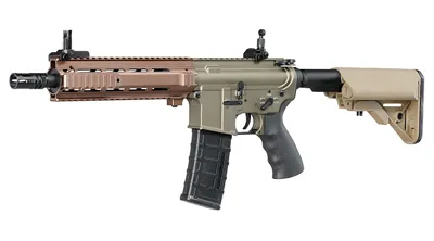 L119A2 CQB Carbine Professional Line Vollmetall S-Aeg BB - Double Bell