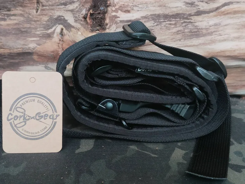 Cork Gear Quick Adjustable Padded 2 Gun Sling