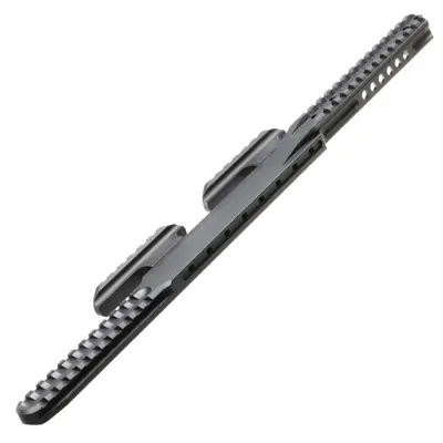 Aluminium Long Scope Rail / 21mm Zielgerätschiene F. Tokyo Marui M40A5 Gewehre Grau - Action Army