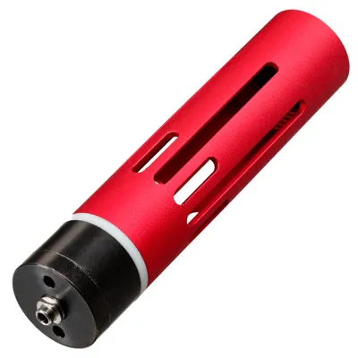 M170 CO2 Wechsel-Zylinder Einbaufertig Komplettset F. AAC-C1 Athena Gewehre Rot - Action Army