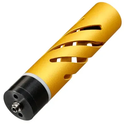 M150 CO2 Wechsel-Zylinder Einbaufertig Komplettset F. AAC-C1 Athena Gewehre Gelb - Action Army