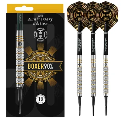 Anniversary Edition Softip Boxer Parallel Profile 90% 18g - Harrows