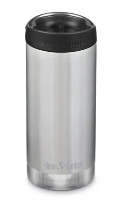 355ml TKWide Vakuum-Isoliert (Mit Café Cap) | Brushed Stainless (BS) - Klean Kanteen