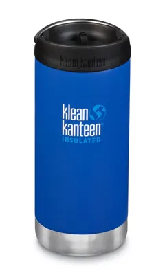 355ml TKWide Vakuum-Isoliert (Mit Café Cap) | Deep Surf (Matt) - Klean Kanteen