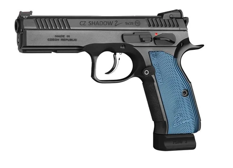 CZ Shadow 2 9 mm Blau Pistole · Negro