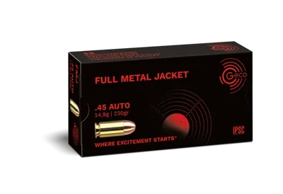 45 Auto Vollmantel 230 gr. - 50 Stk - Geco