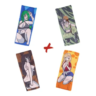 4 Er Set Laufsocke, 17x7,5cm, Ultimate Girls V2 - Sniper