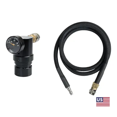 Regulator Twister on Tank W/ Flex Line Gen.2 - Reapo