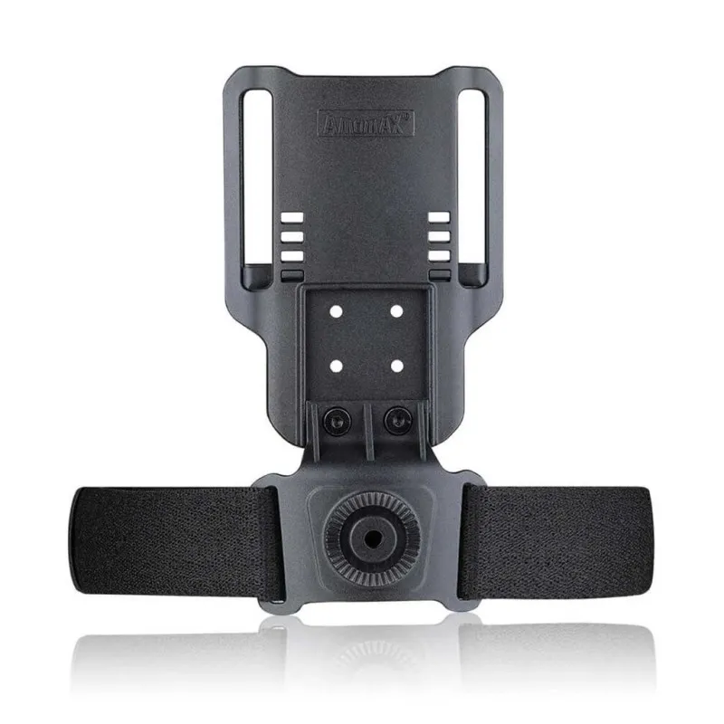 Amomax Pernera Pistola Estrecha Regulable · Negro