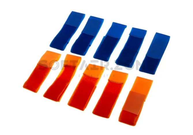 Team Patch Band Set · Orange blue