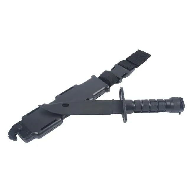 MP Dummy Knife/Bayonet Plastic M9 · Negro