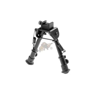 OP Bipod 6.1–7.9 Ίντσες – CNC Δίποδο Για Picatinny & Swivel Stud (Μαύρο) - Leapers
