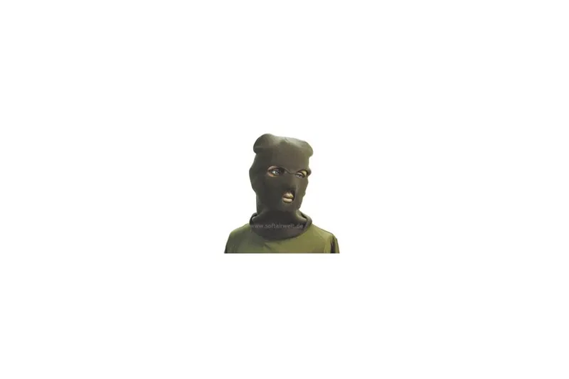 Mil-Tec Balaclava, 3 Loch, Dick · Verde / OD