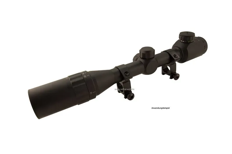4x32 AO Dot Illuminated · Negro