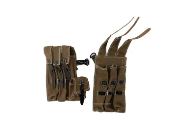 WH MP38 MP40 Magazintasche, Paar, Repro - Mil-Tec