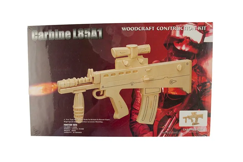 3D Holz Puzzle Carbine 85