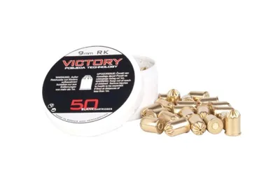 Victory 9 mm R.k. Platzpatronen, 50STK - Pobjeda Technology