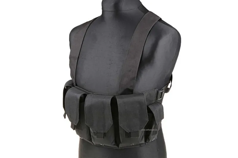 ACM Airsoft Chest Rig 8x Stanag · Negro